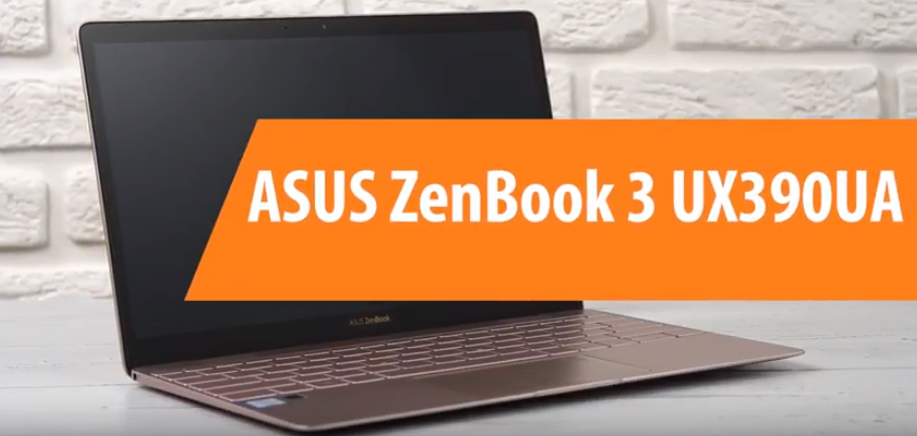 Critique complète du PC portable ASUS ZenBook 3 UX390UA - avantages et inconvénients